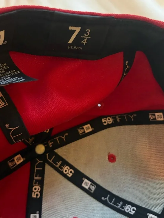 New Era Red St. Louis Cardinals 59FIFTY Fitted Cap - Picture 5 of 5